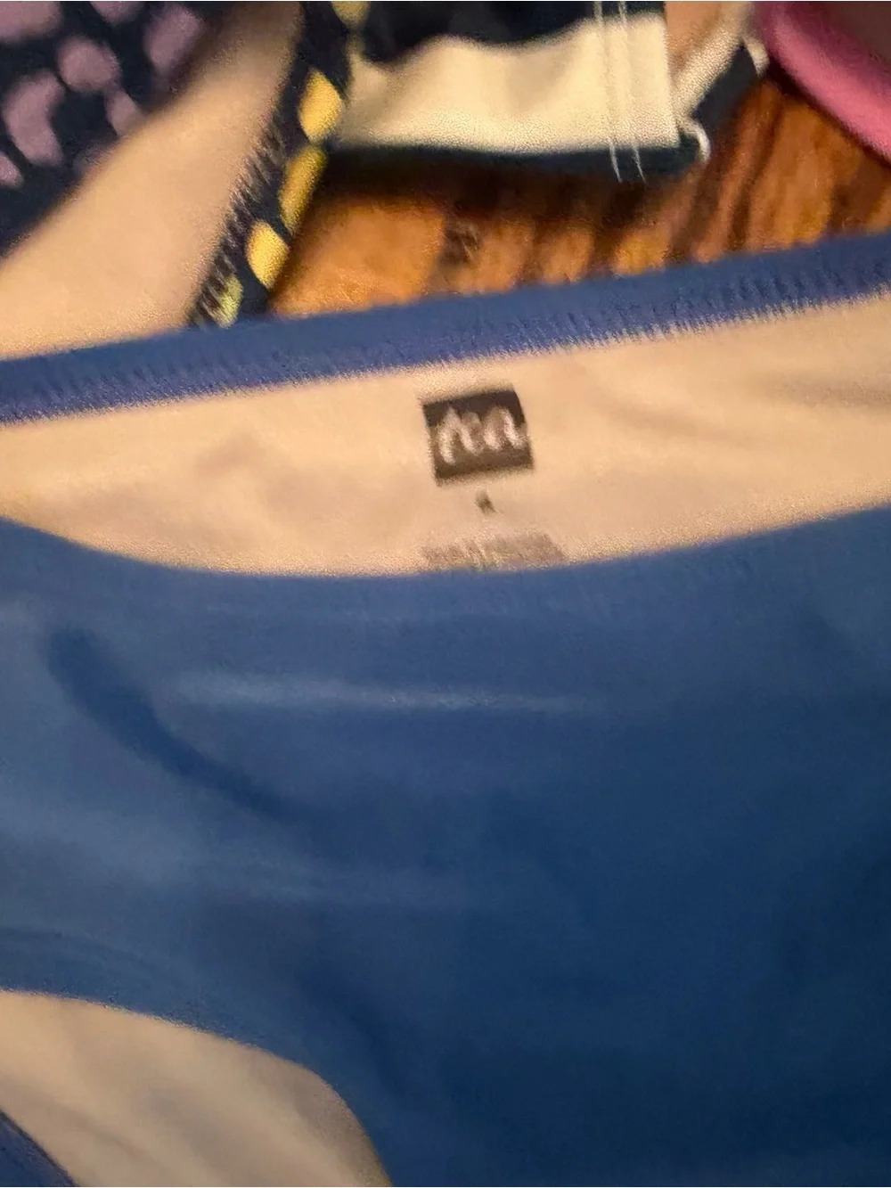 Tea Collection - Girls' Blue Bikini Bottoms lot of 4, size 6